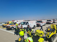 حالة طوارئ في مطار اللد لتأمين هبوط طائرة تم الابلاغ عن عطل فيها