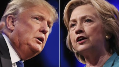 ترامب يهاجم بيل كلينتون ويتعهد بسجن هيلاري كلينتون إذا أصبح رئيسا