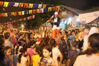 حي الرباط: أجواء احتفاليه رائعة لمسيرة رمضان في الرمله 