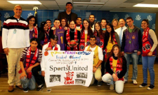 طلاب مدرسة أجيال الثانوية يافا يتحدثون عن بعثتهم للولايات المتحدة الأمريكية 