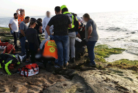 الاعلان عن مصرع طفل "6 سنوات" غرقاً على شاطئ نهاريا 