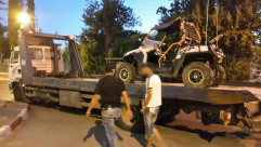 الشرطة تُطلق حملة لضبط الحركة المرورية في شوارع مدينة اللد