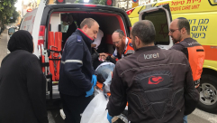 فيديو : إصابة متوسطة لراكب دراجة كهربائية بحادث دهس في يافا 