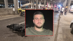 مصرع راكب دراجة نارية بحادث طرق في شارع هيركون 