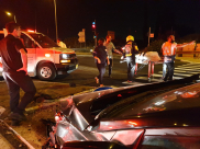 إصابة متوسطة لرجل وسيدة من اللد بحادث طرق قرب الرملة 