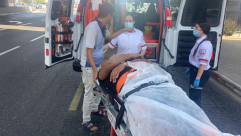  يافا: اصابة متوسطة لراكب دراجة نارية بحادث طرق ذاتي