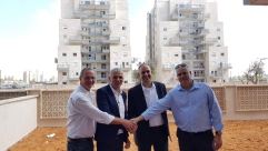 افتتاح مشروع سكني جديد لليهود في مدينة اللد 
