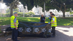 العثور على جثة رجل "37 عاماً" داخل حديقة بيافا 