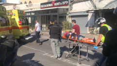 إصابة خطرة لراكب دراجة كهربائية بحادث دهس في شارع ييفت بيافا