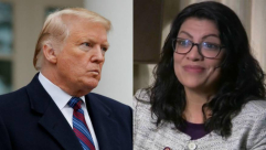 ترامب يسخر من رفض النائبة طليب زيارة الضفة الغربية