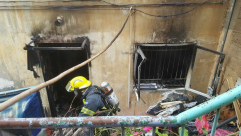 مصرع سيدة اثر حريق اندلع داخل شقة سكنية في حيفا 