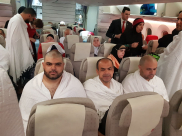  بالصور: لأول مرة - معتمرو يافا يُحرمون من مطار اللد 