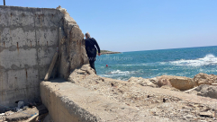  يافا: صوت الانفجار نتيجة تفكيك قذيفة قديمة كانت تطفو على سطح البحر