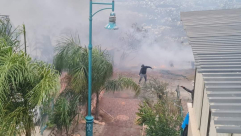 إخلاء منازل جراء حرائق بأحراش قرب ترشيحا