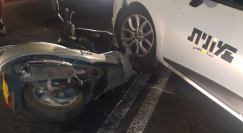  يافا: إصابة متوسطة لراكب دراجة نارية بحادث طرق 