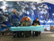 خيمة الهدى تنظم أمسية دعوية في ضيافة عائلة أبو طالب بيافا (صور و فيديو)