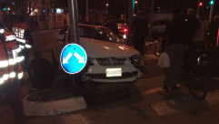  بالصور: اصابة شخصين بحادث طرق في مدينة يافا 