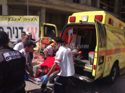 بالصور: إصابة خطيرة لعامل سقط عن علو في ورشة بناء بمدينة يافا 