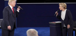 كلينتون تهزم ترامب في المناظرة الأخيرة التي تخللها إتهامات ثقيلة