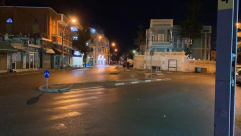  شوارع خالية - صور من مدينة يافا بعد فرض الاغلاق في البلاد 