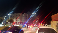 شخص يحاول الانتحار قفزاً من فوق بناية جنوب مدينة يافا 