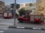 احتراق مكيّف هواء في عمارة سكنية بيافا وطواقم الاطفائية تهرع للمكان