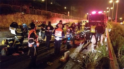 مقتل شخصين بحادث طرق مروّع في مدينة حيفا فجر اليوم