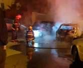  فجر اليوم: حريق بسيارة في حي الجواريش بالرملة 