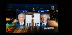  نتائج أولية لانتخابات الكنيست - "كاحول لافان" يتفوّق على الليكود