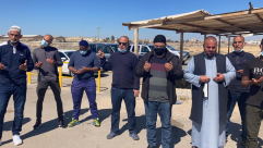 فيديو: الدعاء للشيخ رائد صلاح وللأسرى خلال الوقفة التضامنيّة لأهالي يافا