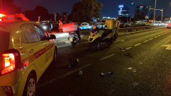 مصرع شاب من اللد بحادث طرق ذاتي في مدخل يازور