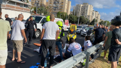 يافا: إصابة خطرة لرجل بحادث دهس في المدينة