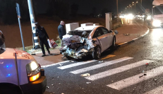  اصابات وأضرار بحادث طرق في مفرق "احي سيمخ" باللد