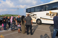 بالصور: باشراف لجنة الحج والعمرة - انطلاق الفوج الاول من حجاج يافا للديار الحجازية