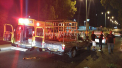  منتصف الليلة - اصابة خطيرة واخرى طفيفة بحادث دهس في مدينة اللد