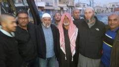  اللد: انطلاق فوج جديد من معتمري اللد الرملة لاداء مناسك عمرة الربيع