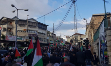 انطلاق المظاهرة القطرية الحاشدة في سخنين نصرة للقدس