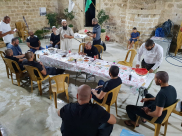  إفطار جماعي لشباب مركز الدعوة في مدينة يافا 