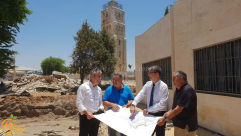 الرملة: البدء بتنفيذ مشروع لتوسعة المركز الثقافي بالقرب من ساحة الجامع الأبيض