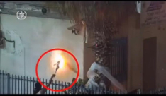 اللّد: اعتقال 5 شبّان بشبهة إشعال النيران في نقطة للشرطة خلال الأحداث