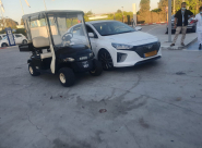  اصابة شخصين بحادث دهس داخل مستشفى اساف هروفي