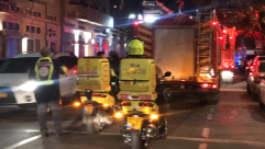 فيديو: فجر اليوم - حريق داخل احد البيوت في يافا دون اصابات 