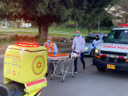 إصابة متوسّطة لراكب درّاجة ناريّة في حادث طرق شرق يافا