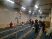  يافا: سرية كشاف النادي الإسلامي تُبادر لتنظيف مساجد المدينة