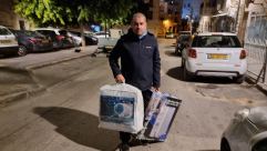  جمعية يافا "تفقدوا أوضاع كبار السن والعائلات المتعففة في أجواء البرد"