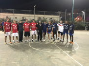 إختتام الدوري الثامن لكرة القدم في حي المحطة باللد أمام المئات من المشاركين