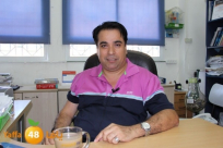 الدكتور فريد حمدان يعود للعمل في للمدرسة الثانوية الشاملة بمدينة يافا 