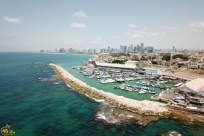 شاهد: جولة في سماء مدينة يافا وشاطئها الساحر