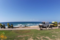  غرق رجل على شاطئ البحر جنوب يافا وحالته خطرة