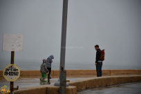 الطقس: منخفض جوي ماطر